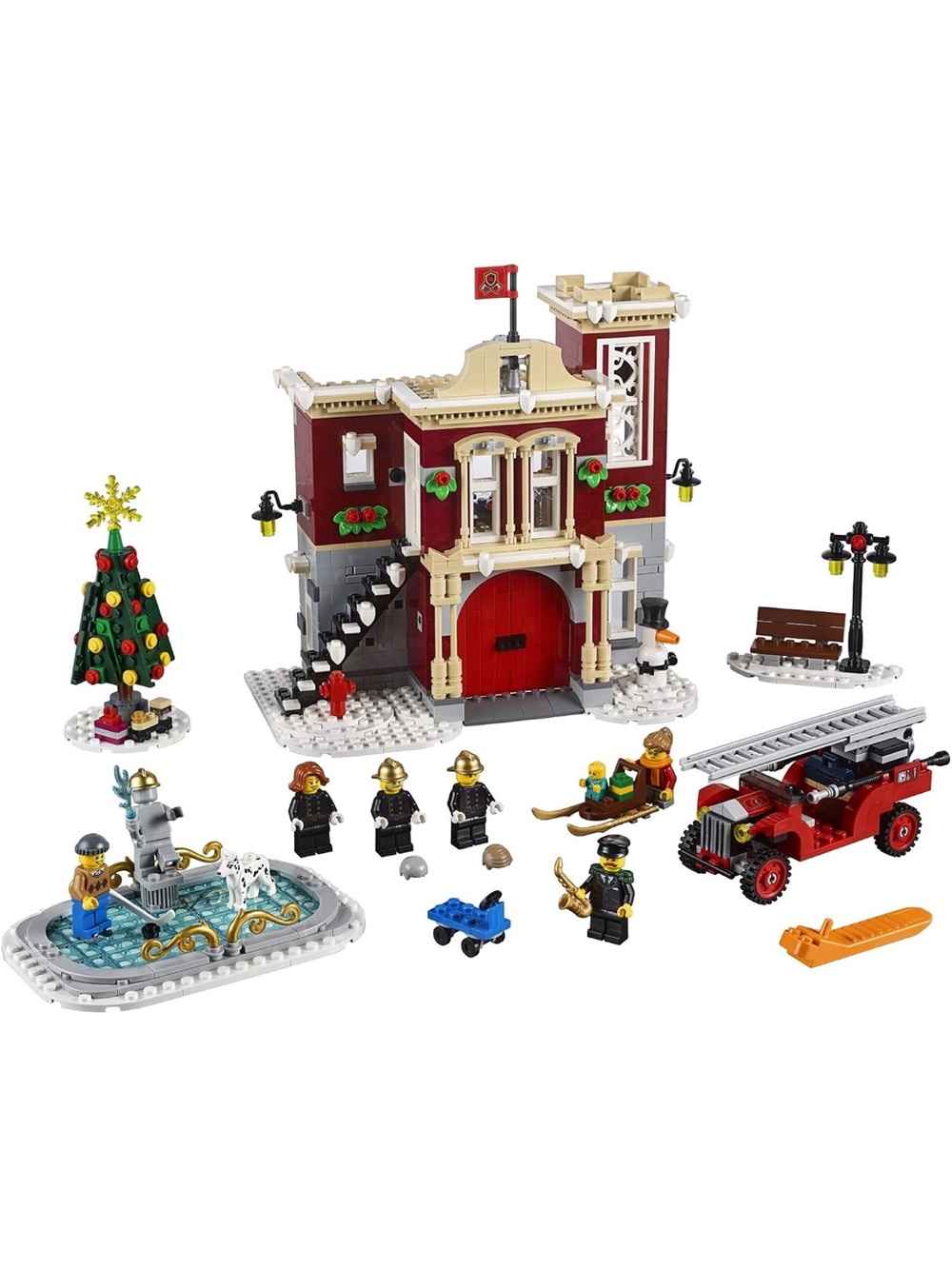 Lego Creator Winter Village Fire Station - Picture 4 of 6